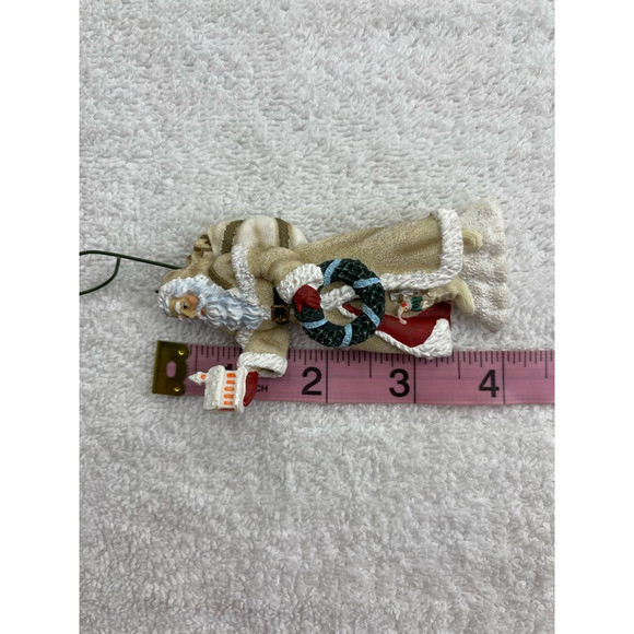 Pipka Ulvilden Stories Of Christmas Ornament #11413 Peace Keeper Santa 4" - Picture 6 of 9